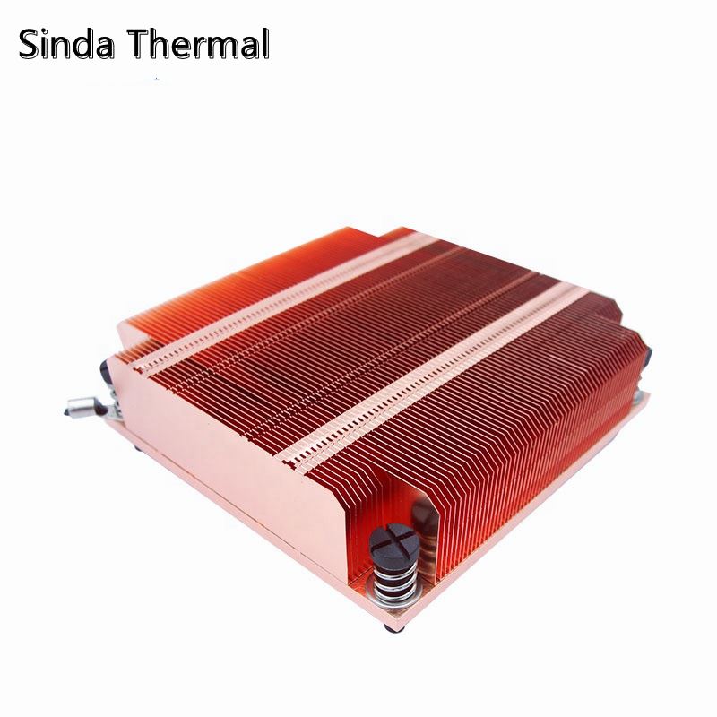 copper soldering heat sink copper soldering heat sink