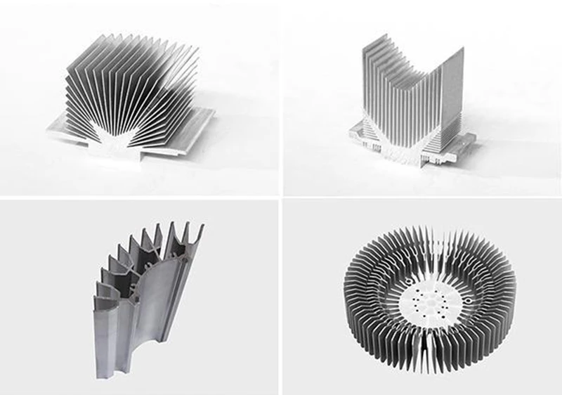 anodized extruded heatsink
